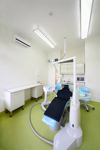 istock Chair for patient and large drill. 155255420