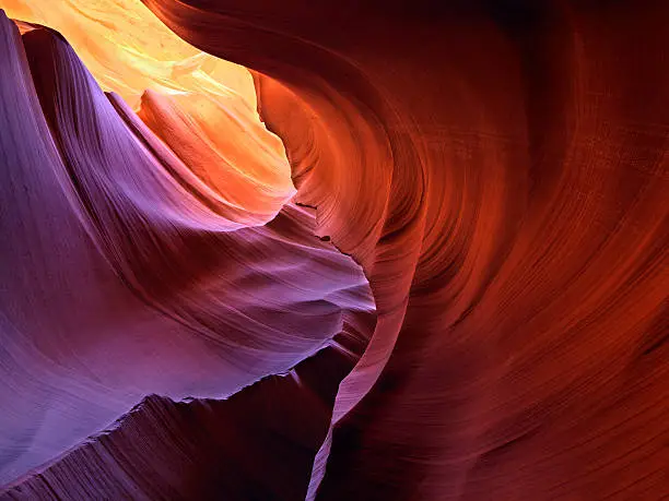Photo of Antelope Canyon Colours