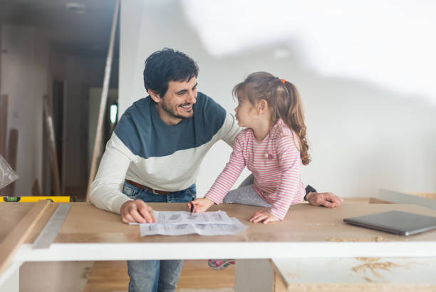 istock Home renovation with family 1552575059