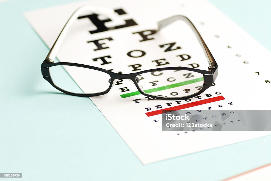 Augenuntersuchungen - Lizenzfrei Auge Stock-Foto