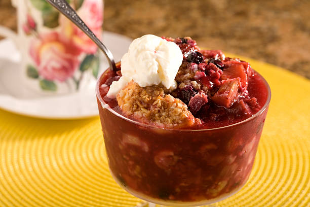 istock Berry Cobbler and Ice Cream 155259598