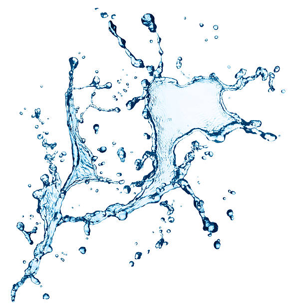 istock A water splash isolated on white 155260386