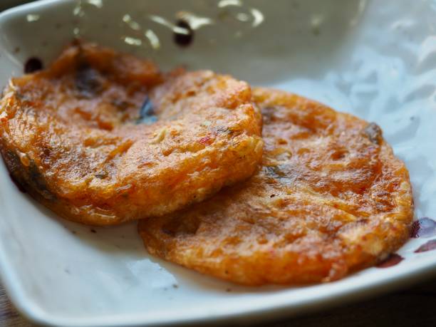 istock Korean traditional food red pepper paste pancake 1552604873