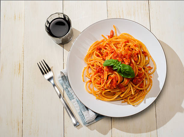istock Bucatini Amatriciana 155260828