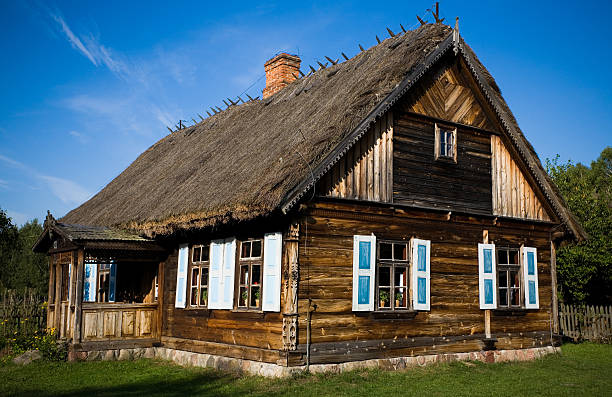 istock Traditional wooden house, Poland 155261270