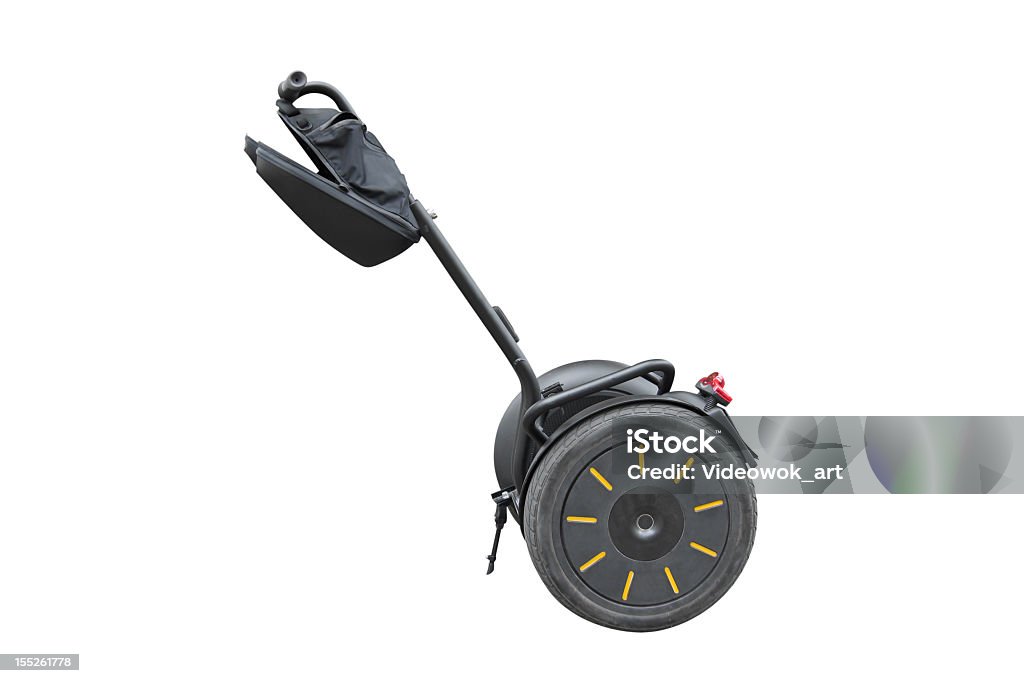 Segway - Foto de stock de Fondo blanco libre de derechos