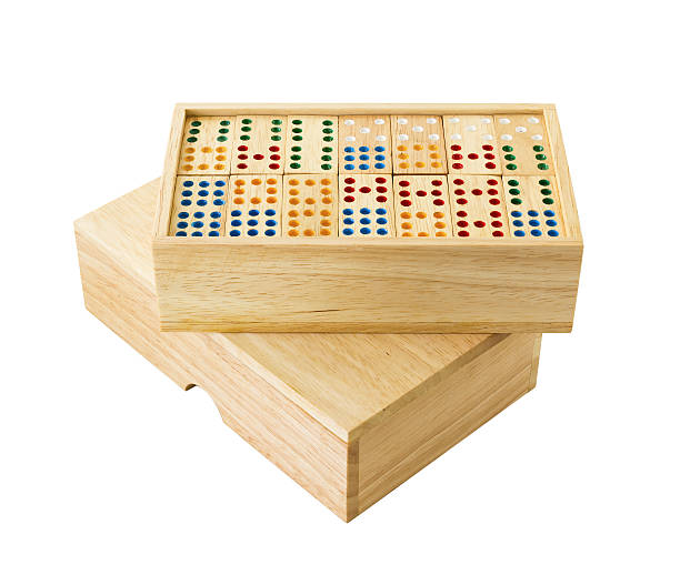 istock Wooden Domino in box 155262267