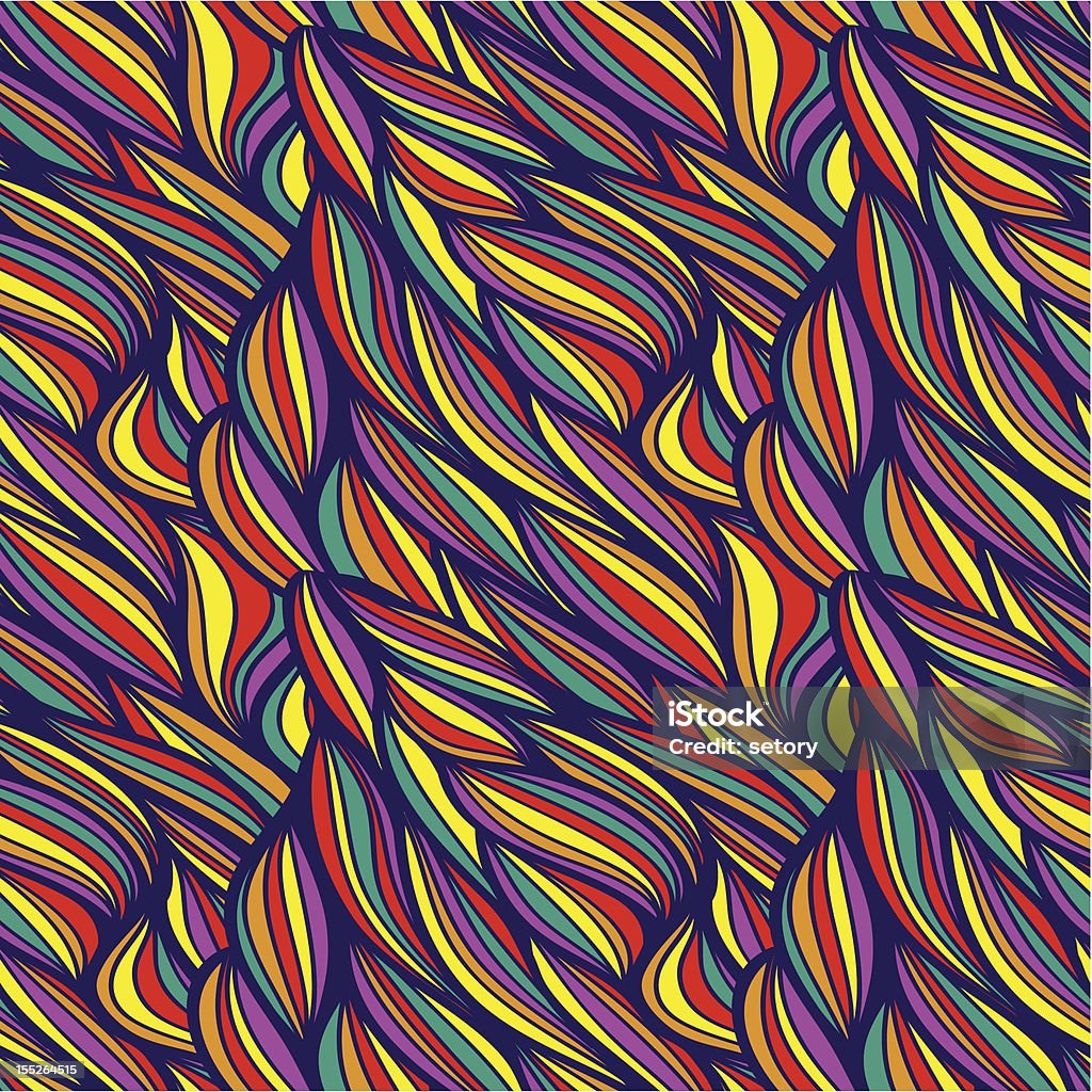 seamless psychedelic background Abstract stock vector