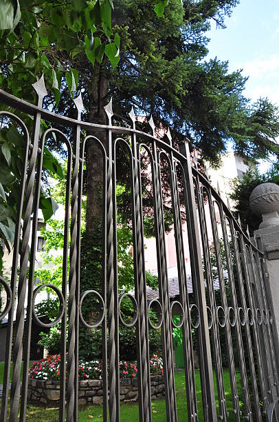 istock Garden fence 155270386