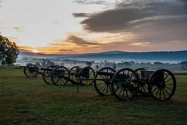 Sunrise over Antietam