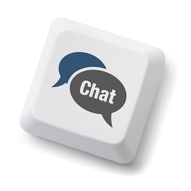 Chat stock photo