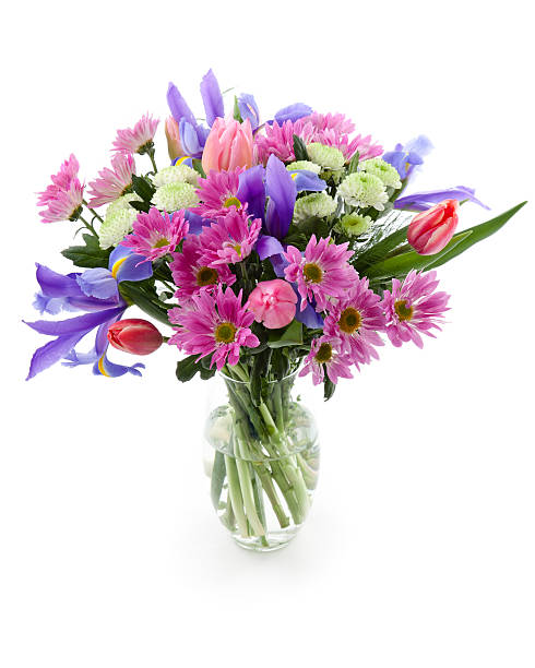 istock Flowers bunch in a vase 155276157