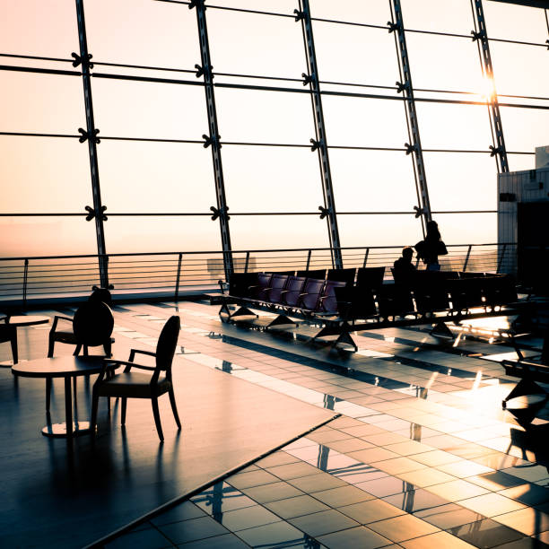 istock Departure lounge in the airport 155277091