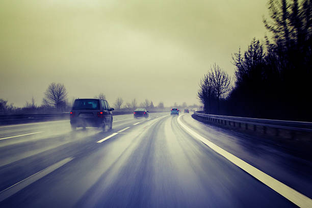 istock German Autobahn, bad weather conditions 155277245
