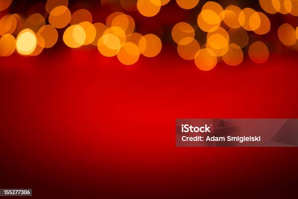 Defocused Lights Stock Photo - Download Image Now - Majestic, Red Background, Abstract