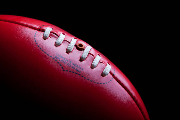 istock Australian Rules Football AFL Ball 155277361