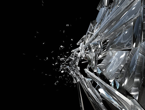 Shattering window side  broken stock pictures, royalty-free photos & images