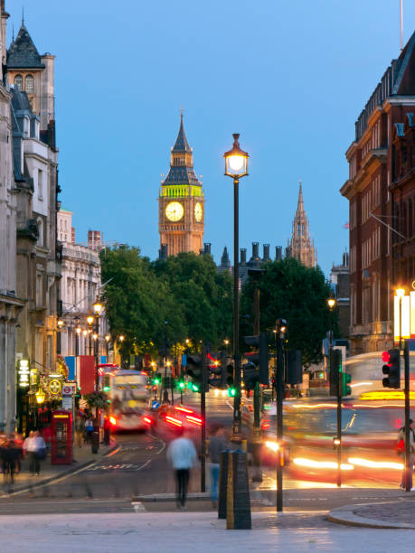 istock Whitehall street scene, London 155277703