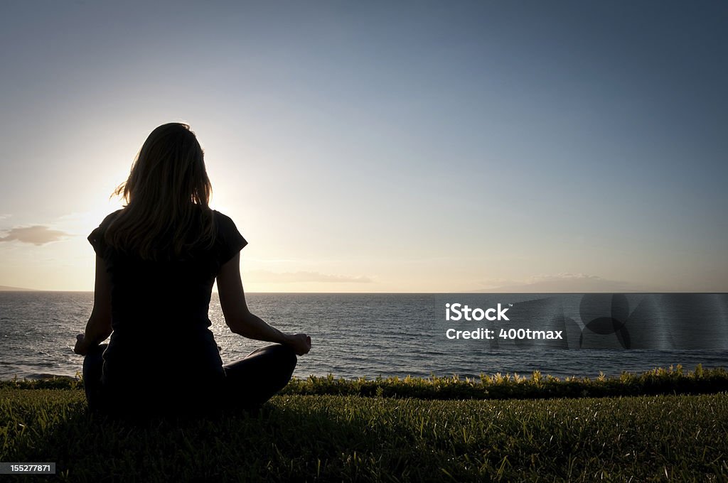 Meditação - Royalty-free Mantra Foto de stock