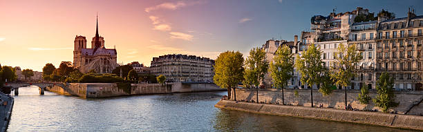 ノートルダム・ド・パリ、イルセントルイス - ile de france 写真 ストックフォトと画像