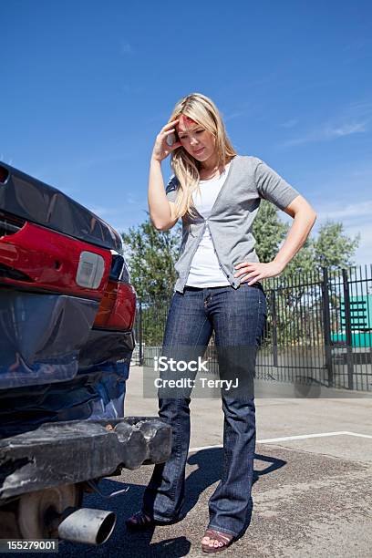 Accident Stock Photo - Download Image Now - 20-24 Years, Adult, Blond Hair