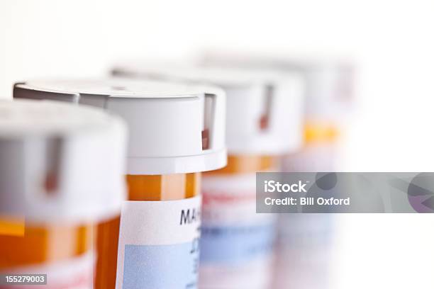 Prescription Bottles Stock Photo - Download Image Now - Bottle, Medicine, Healthcare And Medicine