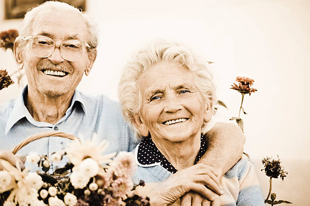 istock Happy senior couple 155279090