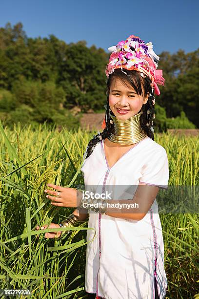 Retrato De Mujer De Cuello Largo Karen Tribe Of Noise Foto de stock y más banco de imágenes de Adulto