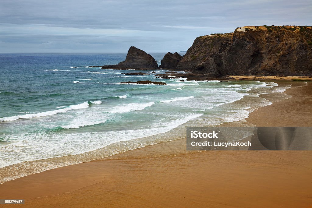West coast der Algarve - Lizenzfrei Algarve Stock-Foto