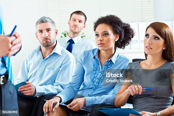 Business Seminar Stock Photo - Download Image Now - 30-34 Years, Adult, Blue