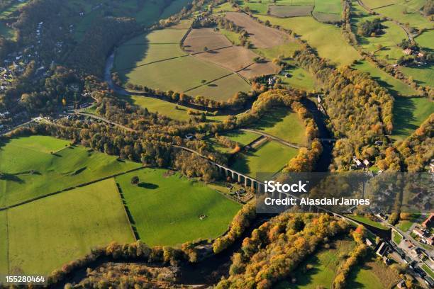 Pontcysyllte Y El Río Dee Foto de stock y más banco de imágenes de Wrexham - Wrexham, Acueducto, Vista elevada