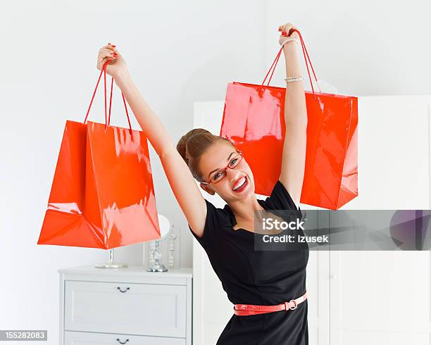 I Love Shopping Stock Photo - Download Image Now - Black Color, Paper Bag, 20-24 Years