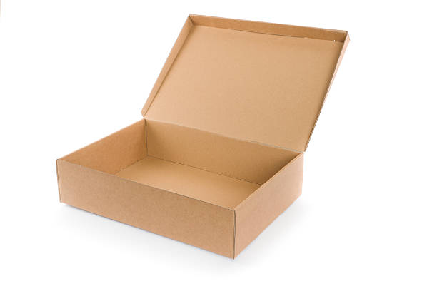 caixa de papelão - cardboard box package box label imagens e fotografias de stock