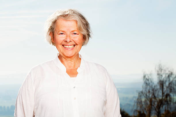 istock natural senior woman happiness 155282307