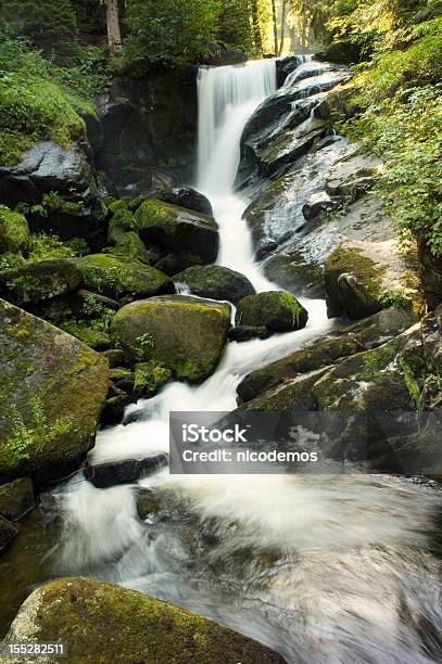 Triberg Водопад В Черный Лес Германия — стоковые фотографии и другие картинки Триберг Шварцвальд - Триберг Шварцвальд, Без людей, Вертикальный