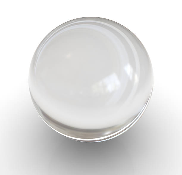 유리컵 구 - sphere glass bubble three dimensional shape 뉴스 사진 이미지