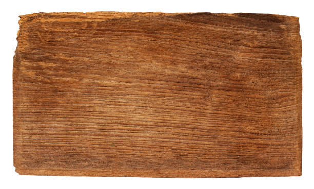 istock Old piece of weathered wood. 155282723