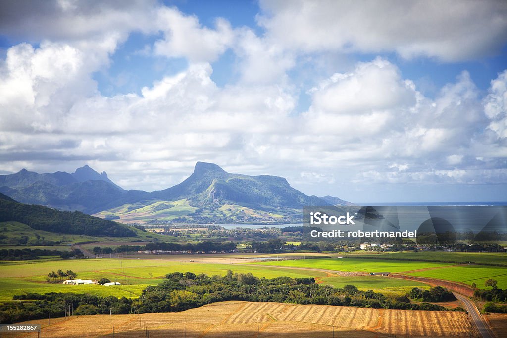 Mauritius, Blick auf den Himmel - Lizenzfrei Berg Stock-Foto