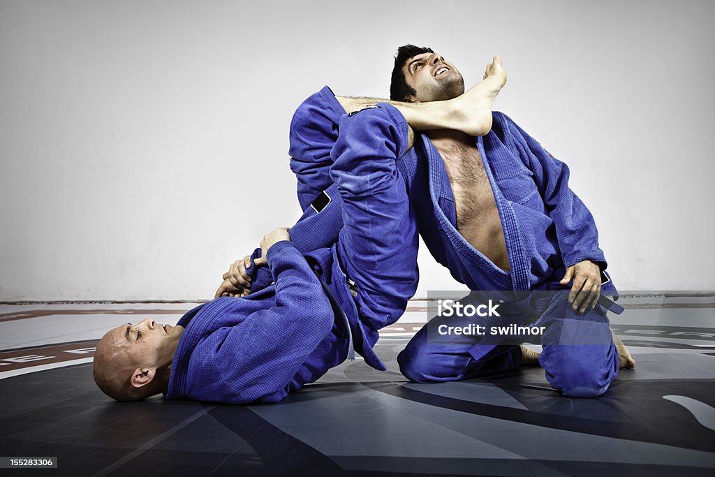 Jiu Jitsu brasiliano-Formazione - Foto stock royalty-free di Ju Jitsu