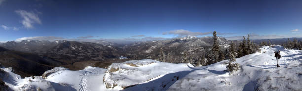 istock Panoramic of Noonmark Mountain Summit 155283332
