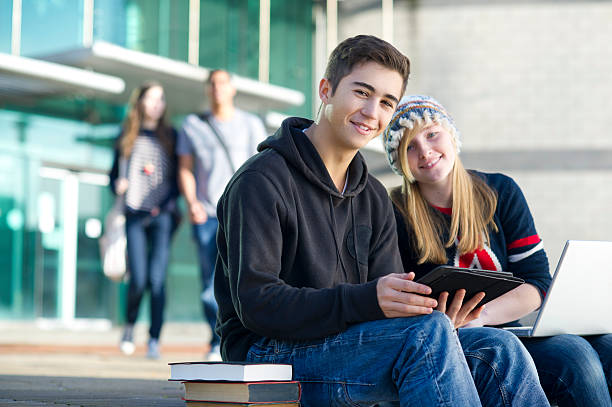 istock teen student couple 155283360