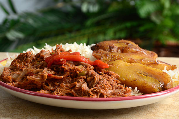 ropa vieja - cultura caribeña fotografías e imágenes de stock