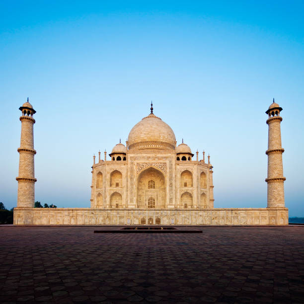 The Taj Mahal In The Morning
