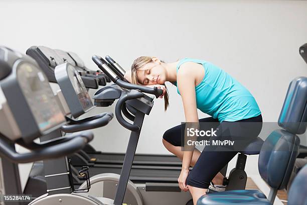 Too Tired To Fitness Stock Photo - Download Image Now - Tired, Exercising, Laziness