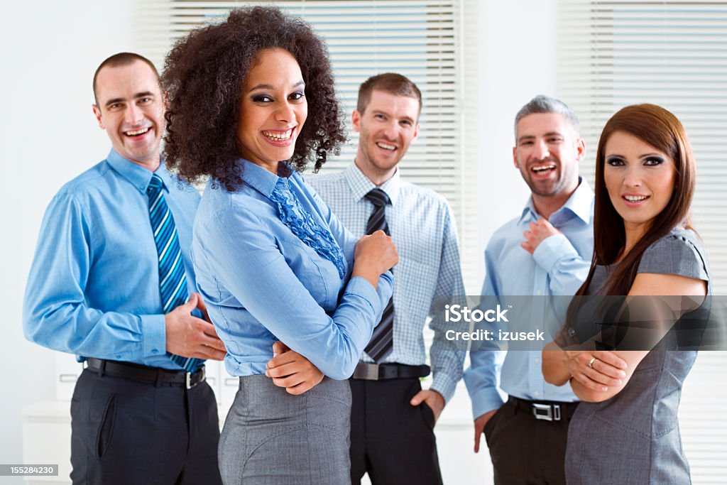 Business-Team - Lizenzfrei Lachen Stock-Foto
