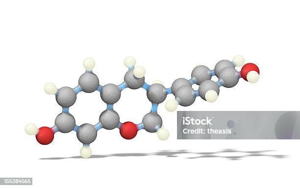 Estrogenoequol - Fotografie stock e altre immagini di Estrogeno - Estrogeno, Molecola, Scienza