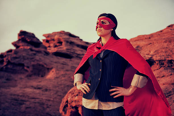 istock Super Businesswoman 155284999