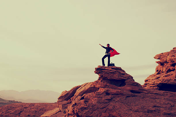 istock Super Businesswoman 155285021