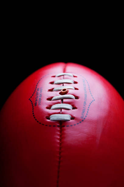 istock Australian Rules Football AFL Ball 155285221
