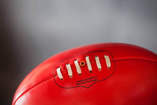 istock Australian Rules Football AFL Ball 155285222